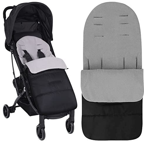 YINENGD Winter-Baby-Fußsack, Universal-Kinderwagen-Schlafsack, inter Baby Warm Schlafsack, Buggy Fleece Sack，Wasserdicht, Winddicht, Abnehmbar, Geeignet für Babys