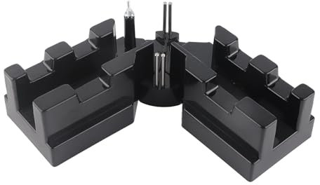 ViaGasaFamido Herramienta de Corte 2 En 1 para Ingletes Y Medición, Sierra de Inclinación Ajustable para Carpintería Y Mejoras del Hogar, Cortador de Precisión Negro para Trabajos de Madera