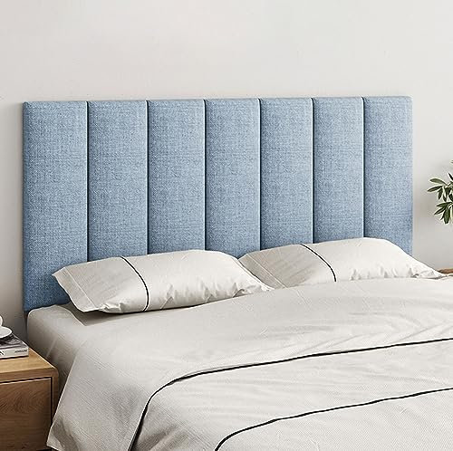 NEPHRA 3D Wall Panels Wandkissen Zum Aufhängen, Wandpaneele Selbstklebend Gepolstert, Wandpolster Selbstklebend für Kinderzimmer Kopfteil Bett 120 150 160 180 200cm (Farbe : A, Größe : 200cm)