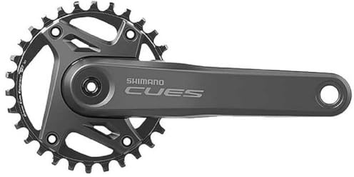 SHIMANO Kettenradgarnitur Cues FCU60001 2-Piece schwarz