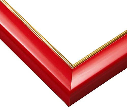 Epoch Corporation Wooden Puzzle Frame, Woody Panel Gold Line, Shine Red (20.1 x 28.9 inches (51 x 73.5 cm) (Panel No. 16), UV Protection, Number of Tickets, Puzzle Frame, Frame EPOCH