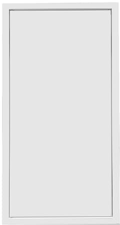 AIROPE 200 x 350 mm Steel Door with Magnetic Closure, Side Opening Left/Right, Access Panels for Water Meter, Ceiling, Bathtub, Fuse Boxes, Conceals Wires, Pipes