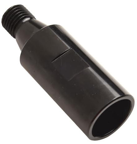 Adattatore filettato per punte da trapano –/4-7UNC a M22, in acciaio al cobalto ad alta resistenza, nero, 114 mm, per impianti di perforazione ad acqua