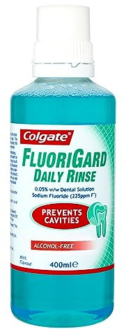 Colgate Fluorigard Daily Rinse Mint Flavoured Mouthwash, 400ml