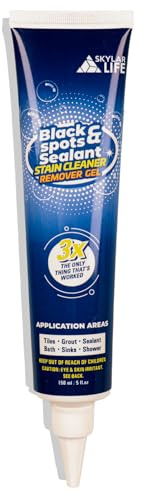 SKYLAR LIFE Grout Silicone Caulk Whitener, Black Stain Problem Solver, Best for Home Sink,Kitchen,Showers,Bathroom and Floor Tile (1-Pack)