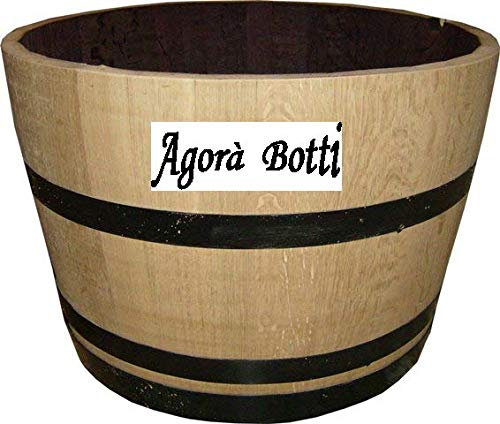 Agorà Botti Mezza Botte, tino, fioriera, portapiante