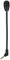 ASHATA Flexibles -Mikrofon 3,5 Mm - Abnehmbares 3,5-mm-Ersatzmikrofon mit Geräuschunterdrückung für Hyperx Cloud Flight S, für Hyperx Cloud Flight - Schwarz