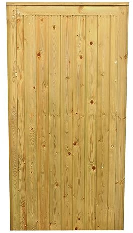 TVG Wooden Pressure Treated Garden Gate - 6ft (180cm x 120cm x 5cm)
