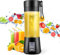 Portable Blender, Personal Blender USB Rechargeable, for Shakes and Smoothies, Strong Cutting Power with 6 Blades
