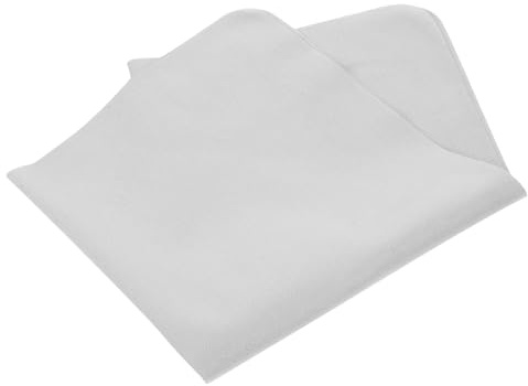 NIYANGLE 3 Paños de Microfibra para Lentes y Gafas Grandes, Paños de Limpieza Reutilizables en Gris, Ideales para Limpiar Pantallas de Móviles, Cámaras y Ordenadores