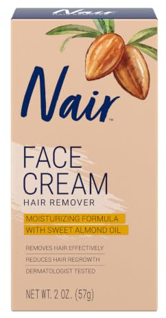 Nair Moisturizing Face Cream, 2 uns av Nair