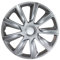 CM DESIGN VERON Carbon Silber - 13 Zoll, Eiskratzer Northpole für Fast alle Kia z.B. für Picanto