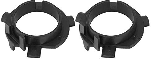 h7-lampadapter, H7-lampadapter, H4 till H7-adapter, H7-adapter LED, stålkulor nagellack, LED-strålkastarlampaadapterhållare, 1 par H7 LED-strålkastaradapterhållare byte av adapterhållare F