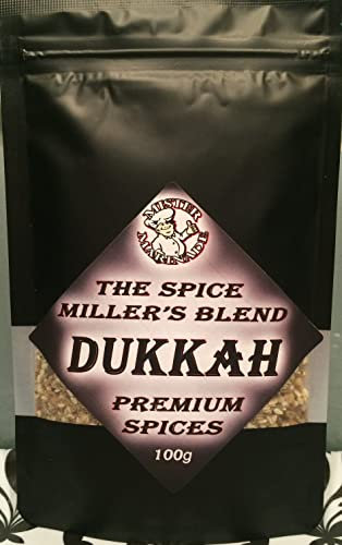 The Spice Miller's Blend, Dukkah 100g, Premium Artisan Spice Mixes Low Sugar & No Sugar Seasonings