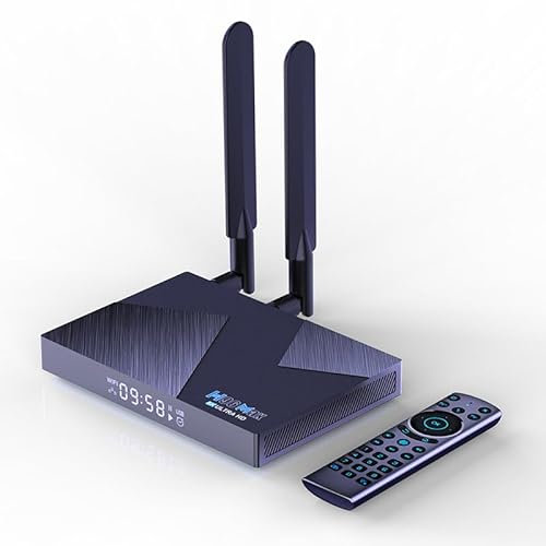 CHROX Android TV Box 12.0, H96MAX V58 Set Top Box RK3588 8GB RAM 64GB ROM con 2.4G/5G Dual Wifi6 Y BT 5.0 Smart TV Box Soporte 4K/8K Ultra HDR Streaming Media Player,8gb+64gb
