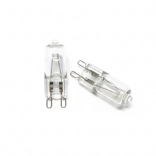 Générique Lot de 2 Ampoules Four G9 Halogène 40W, Haute Température 300°C, Culot G9, Compatible avec Fours Bosch, Neff, AEG, compatible avec Smeg, Zanussi