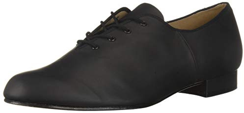 Bloch Dance Men's Jazz Oxford Leather Sole Dance Shoe, Black, 8.5 Medium US