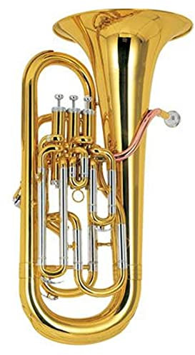 High Grad Gold Lacquer Euphonium 4-Kolben-Ton Bb Euphonium für Anfänger