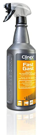 Clinex Fettlöser “Fast Gast” 1 L im Spray - Wirksam Küchenreiniger - Entfetter Reiniger mit Einem Schönen Geruch - Effizient Putzmittel