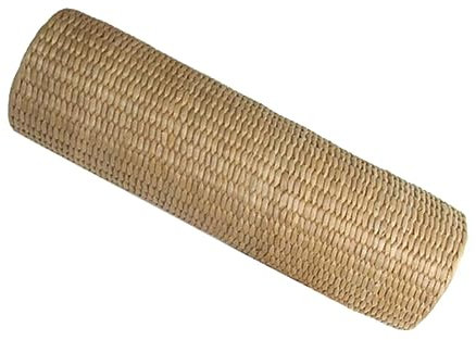 Homoyoyo 1stk Nackenkissen Aus Stroh Yoga-Kissen Buchweizenkissen Für Buchweizenkissen Zum Schlafen Nackenkissen Aus Schaumstoff Rundes Nackenkissen Füllung: Gras Zylinder Schlafkissen