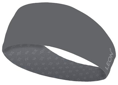 Sport Stirnband – Nachhaltig, Elastisch, Unisex (Grau)