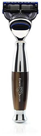 Edwin Jagger Diffusion 36 Series Rasierer für Fusion-Klingen (Imitation Light Horn)