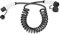 DIGITUS Cavo di ricarica Mode 3 per auto elettriche e PHEV - 5 m - Tipo 2 - Trifase - 16 A - 11 kW - Cavo a spirale - Nero