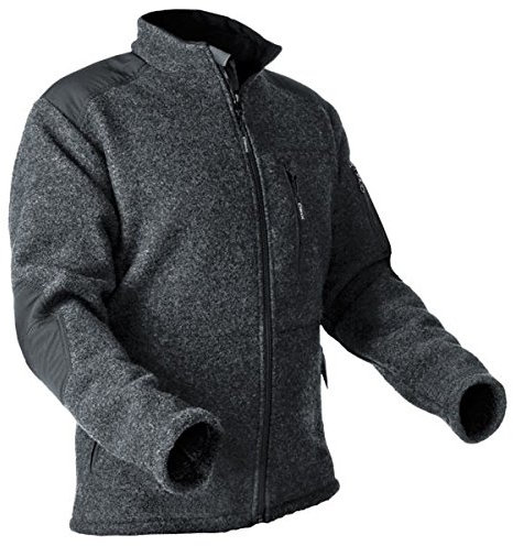 Pfanner® warme Wooltec Jacke aus Merinowolle, Farbe:grau, Größe:L