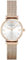 Emporio Armani Uhr für Damen , Zweizeiger Uhrwerk, 32MM Rose Gold Edelstahlgehäuse mit einem Edelstahlarmband, AR1956