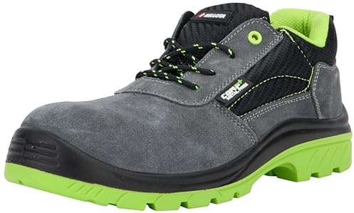 Bellota 7231041S1P - Zapatos de Seguridad de Hombre y Mujer (Talla 41) de Piel Serraje Transpirable, Ligeras y Resistentes a Golpes y Rozaduras