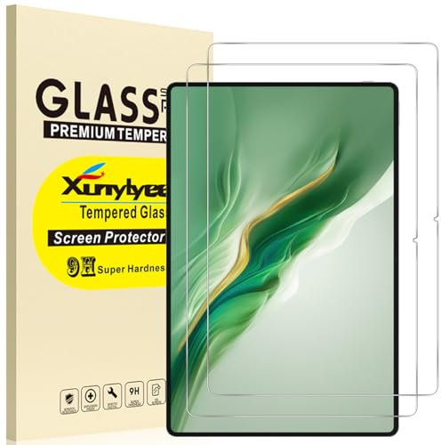 XunyLyee Protector Pantalla para Honor Magic Pad 2 Tablet 2024 (12,3 pulgadas) Cristal Templado Film [2 Piezas]
