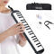 Melodica Air Keyboard Piano – 32-Tasten-Instrument mit Tragetasche, leicht und tragbar | Musikharmonium für Anfänger, Klaviertastatur, einfach zu spielendes Instrument für Profis und Amateure