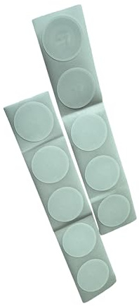 YARONGTECH 10 stycken UID Changealbe RFID-klistermärken, 13,56 MHz CUID taggblock 0 skrivbara, återskrivbara, chip M1 S50