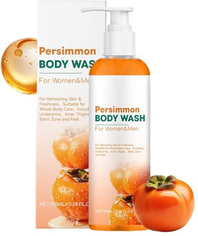 Gel doccia detergente per il corpo, schiuma profumata agli estratti vegetali, gel doccia detergente per la pelle da 100 ml con proprietà botaniche che bloccano l'umidità, utilità per l'igiene