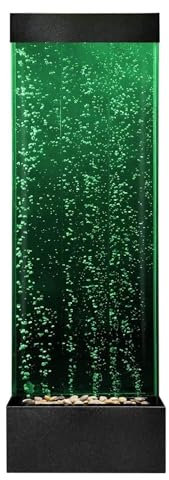 Large 1.23m Bubble Water Wall with Colour Changing LED Lights by PLAYLEARN …
