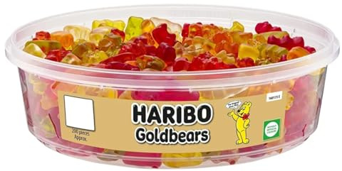 HARIBO Goldbears x 200 Pieces (460g) Sweets Tub