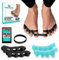 RestoreFeet Separatore Dita Piede con Fascia Anti Alluce Valgo – 2 Paia Distanziatori Dita Piedi Silicone Uomo Donna – Divaricatore Dita Piedi, Taglia Unica, 0% BPA