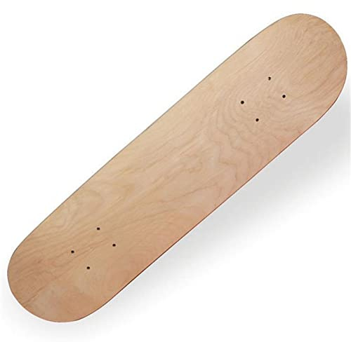 8 Pouces 8 Couches Érable Blank Double Concave Skateboards Patin À roulettes Naturel Planche À roulettes Table Bois Érable Skateboards Pro Blank Skateboard/Art Deck Planches de Skateboard Vierges