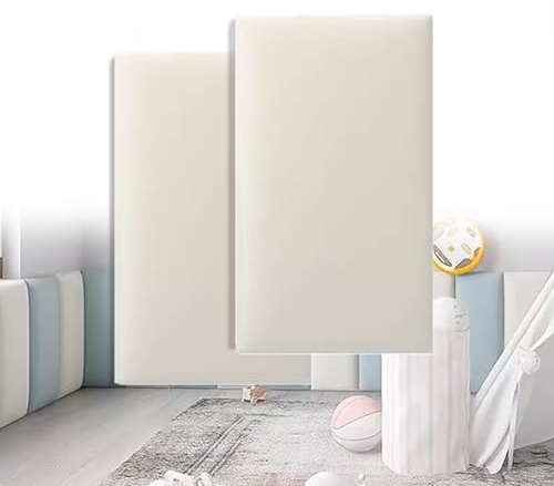 Anti-Collision Wall Stickers, Kids Bedroom Wall Cushion Multicolor 25x50cm(A)