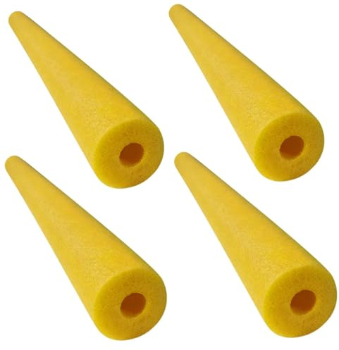 Pool Noodle, 4X120CM Foam Swimming Noodles for Kids Adults, Extra Long Floating Pools Noodle with Hole, Flexible Swimming Pool Noodles Float Training Aids, for Swimmings Pools Accessories