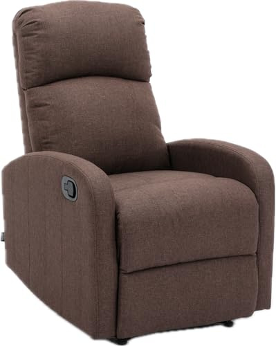 Astan Hogar Sillón Relax con Reclinación Manual, Tapizado en Tela, Modelo Premium Plus AH-AR30610CH
