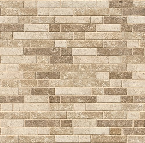 MSI Sandhills 12 in. x 12 in. Interlocking Glass Tile – Kitchen Backsplash, Bathroom Wall, Accent or Shower Wall, Mesh-Mounted Mosaic