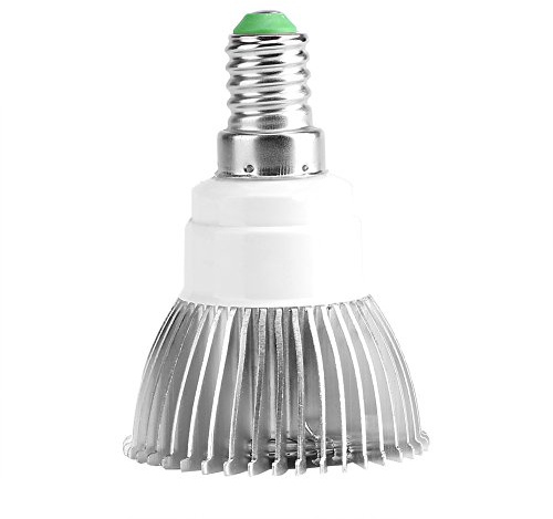 Pflanzenlampe E14, LED Pflanzenlicht Grow Light Pflanzenlampe LED Vollspektrum 18w Pflanzen Glühbirne 85‑265v Glühbirne für Pflanzen, für Die Aussaat und Aufzucht von Zimmerpflanzen