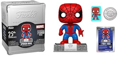Funko SDCC 2023 (Shared): Marvel Pop! Classics Spider-Man 25th Anniversary