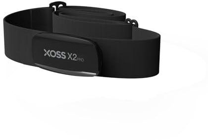 XOSS X2 Pro Herzfrequenzmesser, Herzfrequenzsensor, hohe Präzision, mit Brustgurt, kompatibel mit Strava