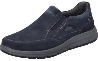 Josef Seibel herr tofflor Giuseppe 09, bredd G (normal), utbytbar fotbädd, indigo, 40 EU