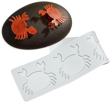 mostsom Krabbmönster spets fondant form spets blomma bröllopstårta silikon mousse sockerhantverk glasyrmatta dyna bakverk bakverktyg (F_ krabb)