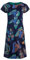 Weird Fish Tallahassee Organic Jersey Dress Dark Blue Size 20