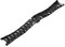 EMAIGlPO Verschleißfestes Keramikarmband, passend for Rado-Uhren, Armband mit Doppeldruck-Schmetterlingsschnalle(Black,24mm*16mm)