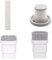 HUAYUWA Accesorios de repuesto compatibles con Xiao-Mi/compatible con Mijia Handheld Portable Home Car Mini Aspiradora inalámbrica (1 cabezal de cepillo corto y largo + 1 filtro HEPA + 1 boquilla para
